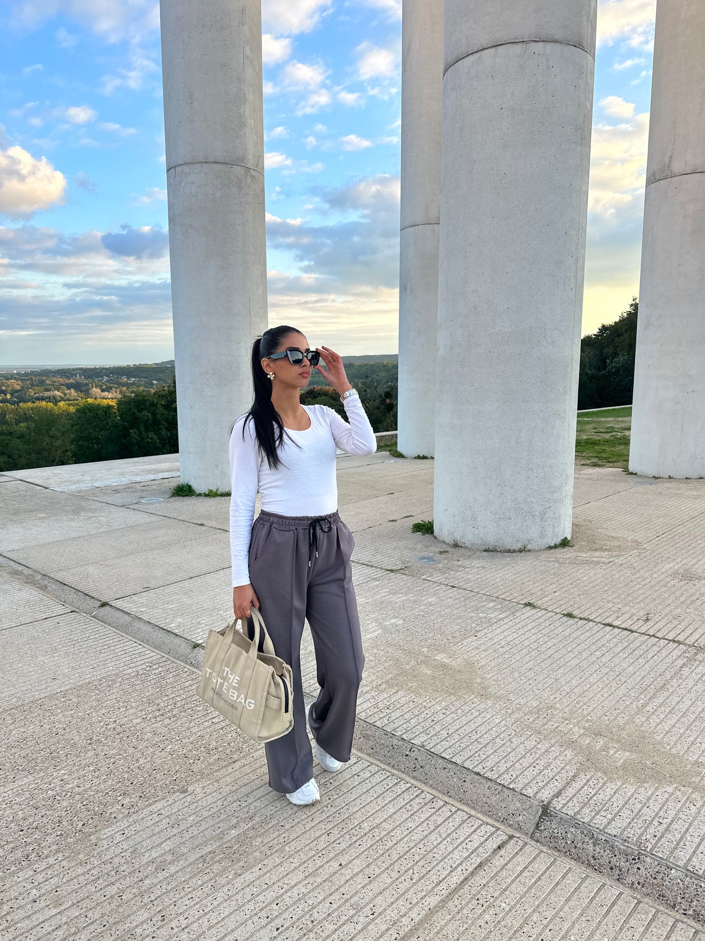Pantalon Jogo taupe