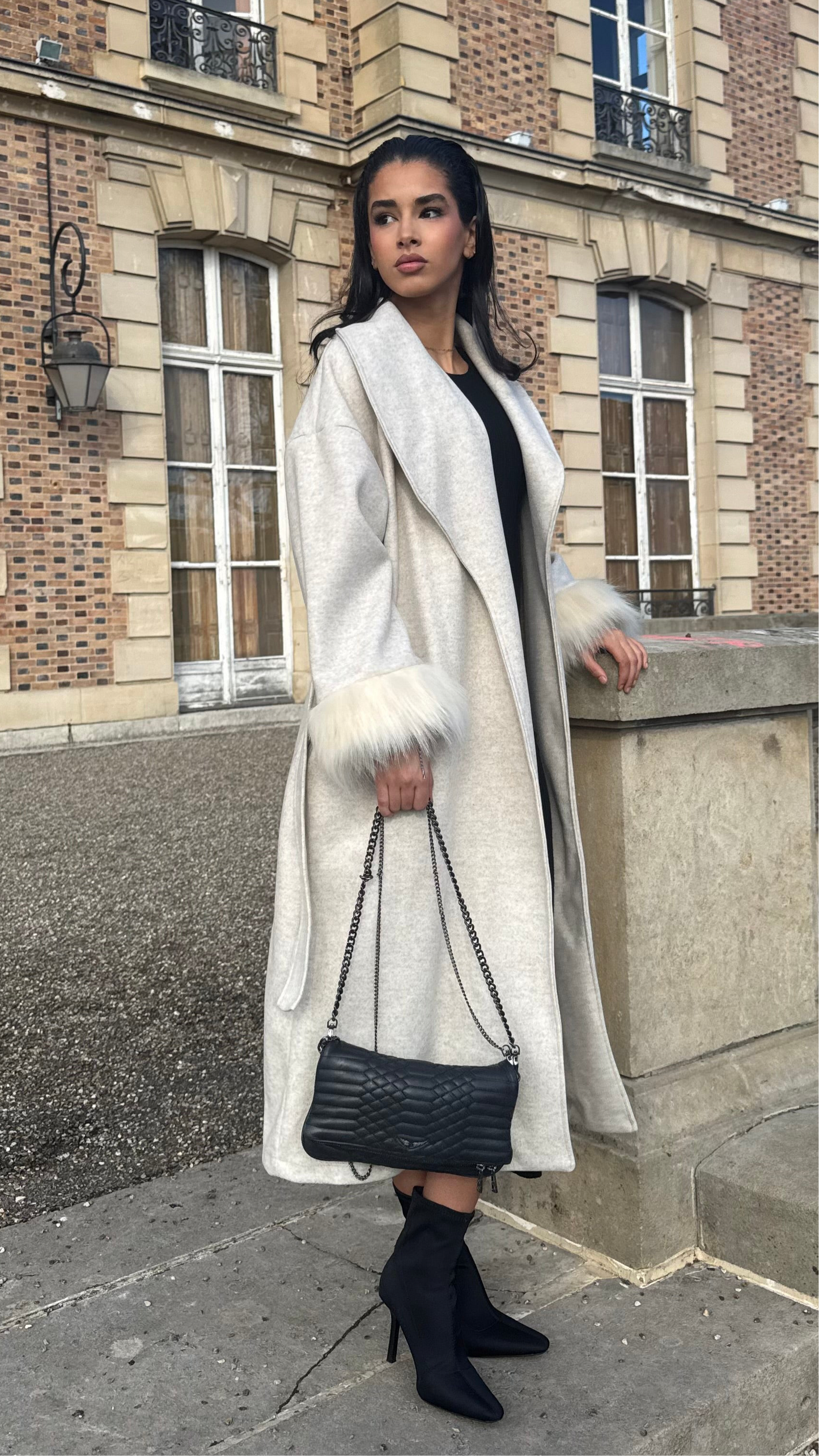 Manteau Diva beige