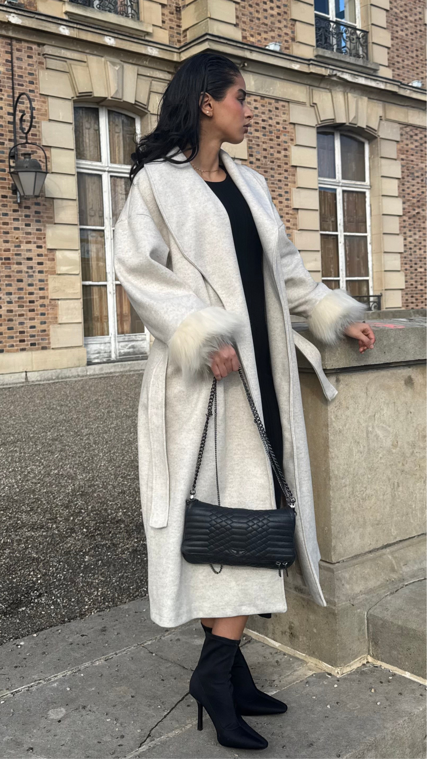 Manteau Diva beige