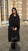 Manteau Diva noir