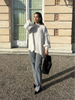 Pull oversize beige