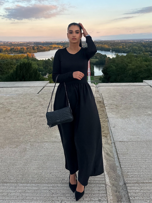 Robe ballerine noir