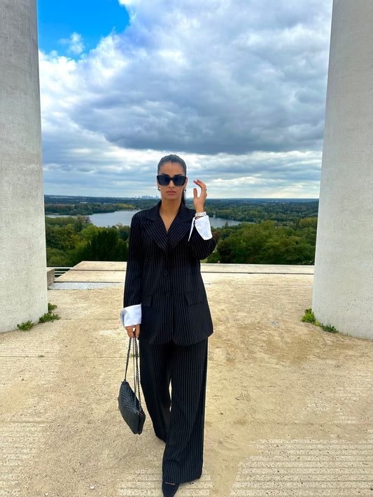 Ensemble blazer noir