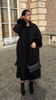 Manteau Diva noir