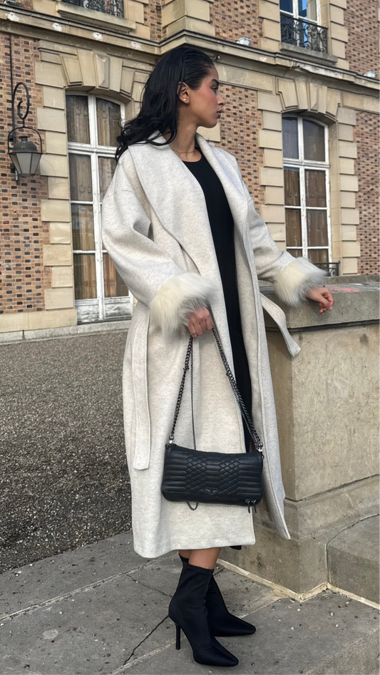 Manteau Diva beige
