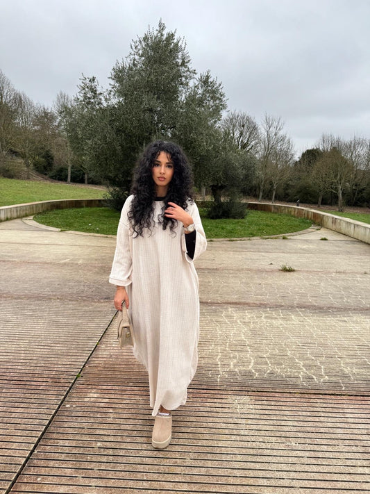 Robe Leya beige
